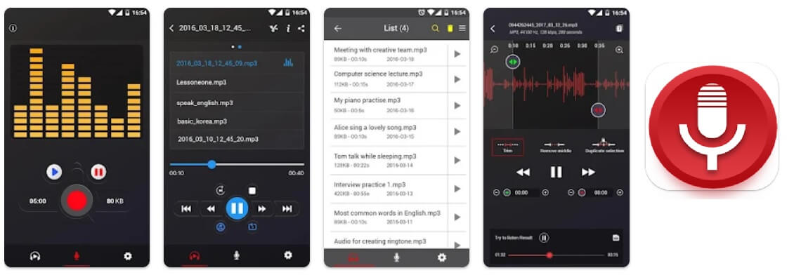 voice recorder for android