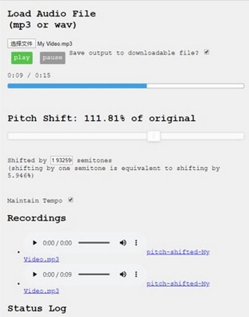 voice tone generator