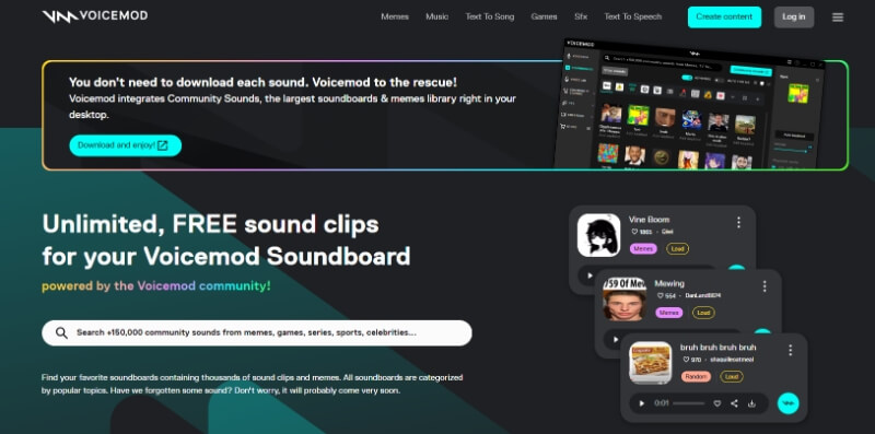 voicemod soundboards for gorilla tag
