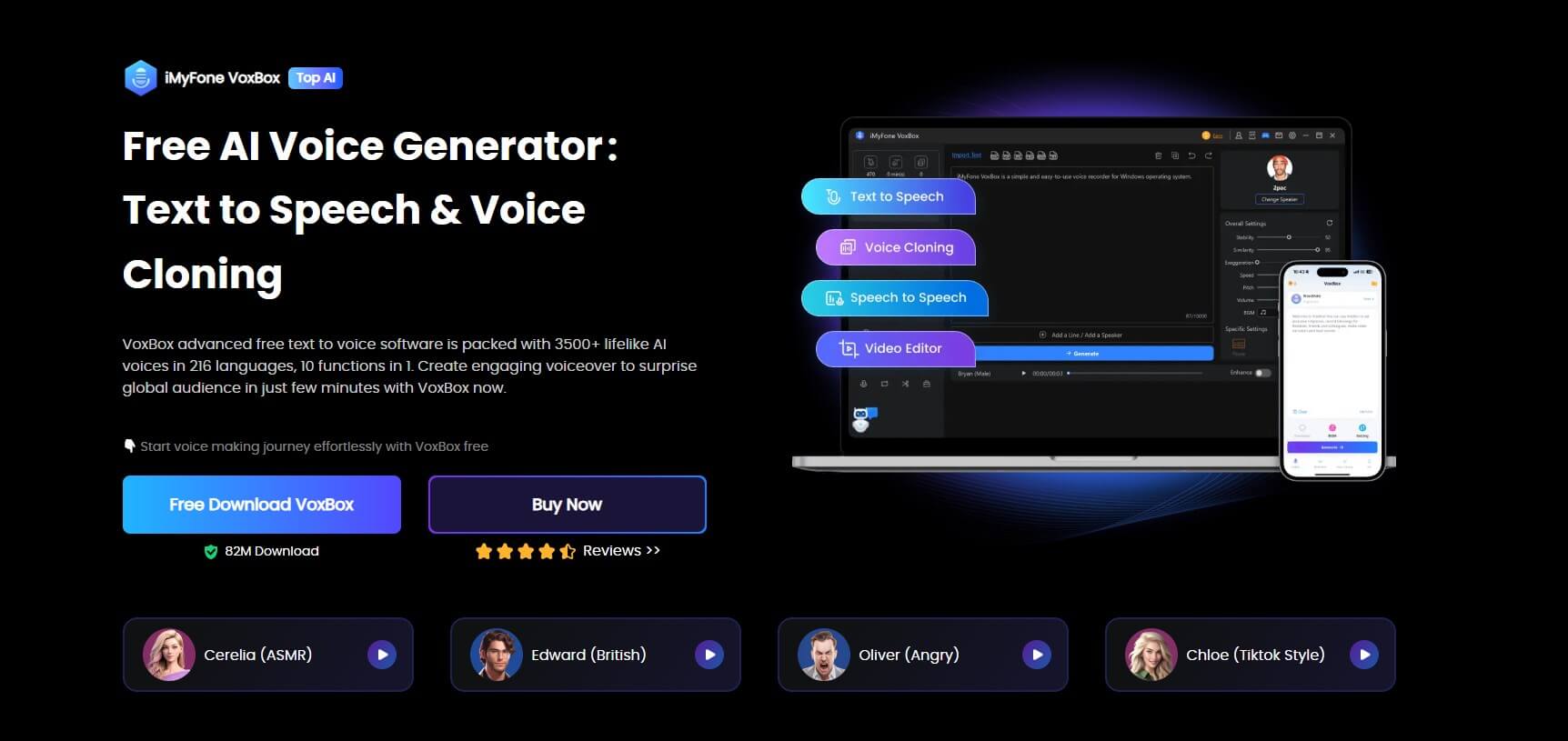 voxbox text to speech introduce