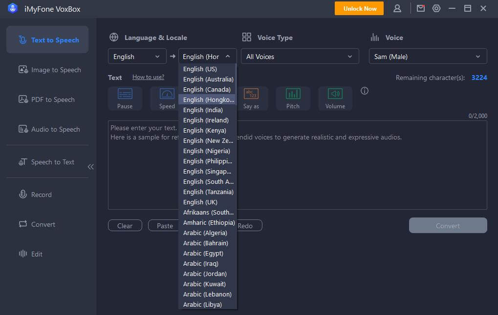 voice generator text to speech