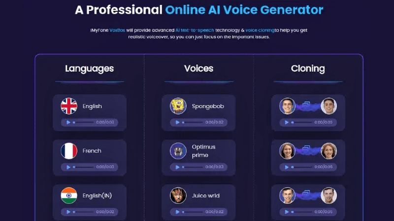 voxbox tts voice generator
