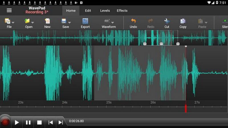 wavepad sound recorder