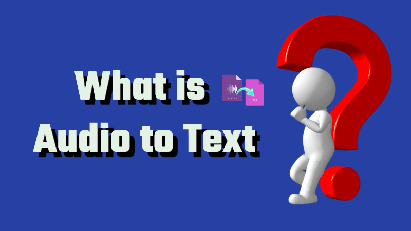 what is audio to text converter