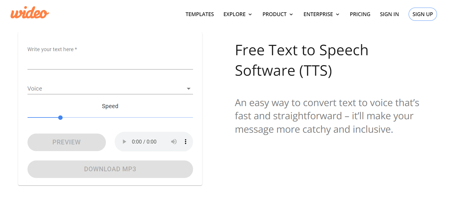 text to speech and download