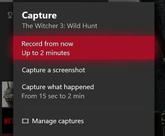 xbox one record from now