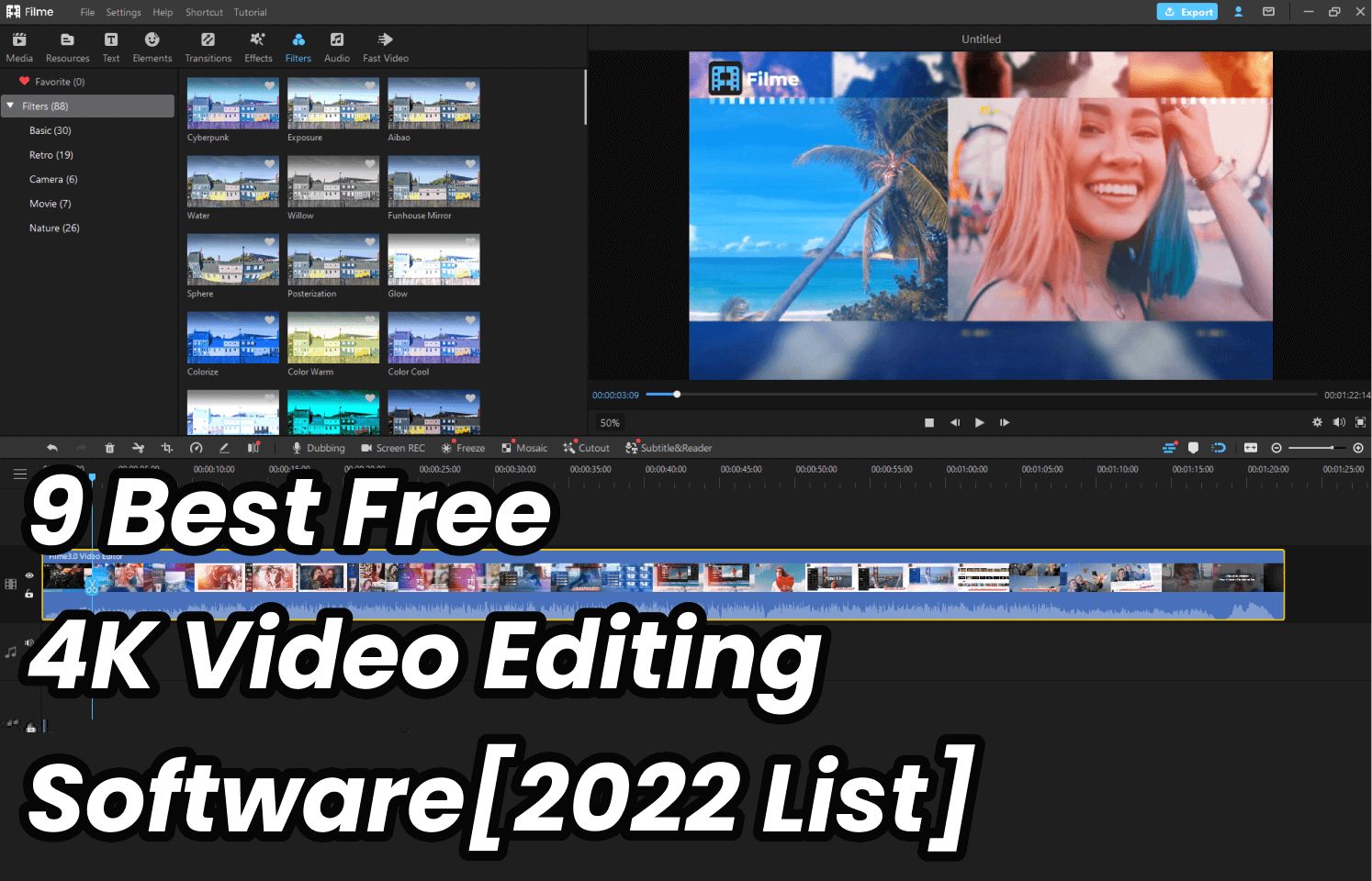 Free 4K Video Editing
