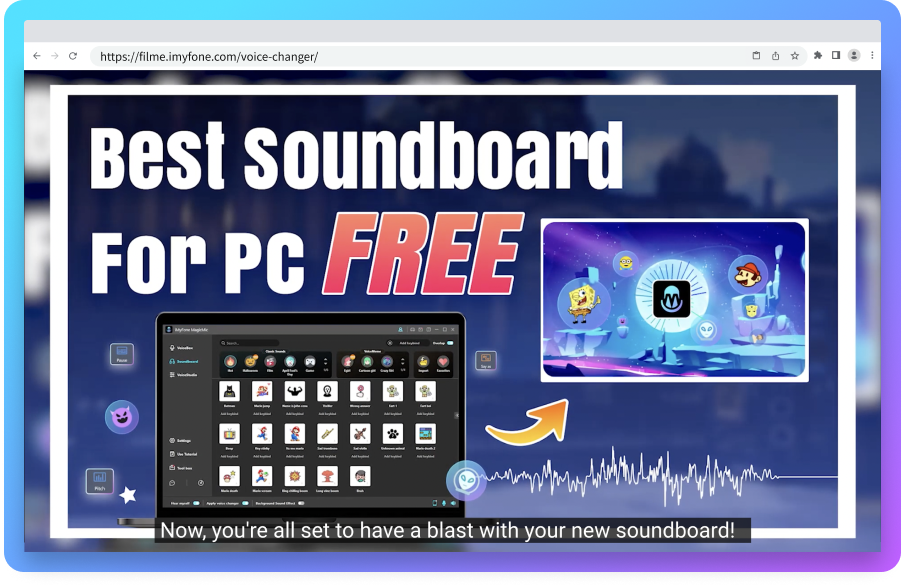 Baixe Sound Effect & Meme Soundboard no PC