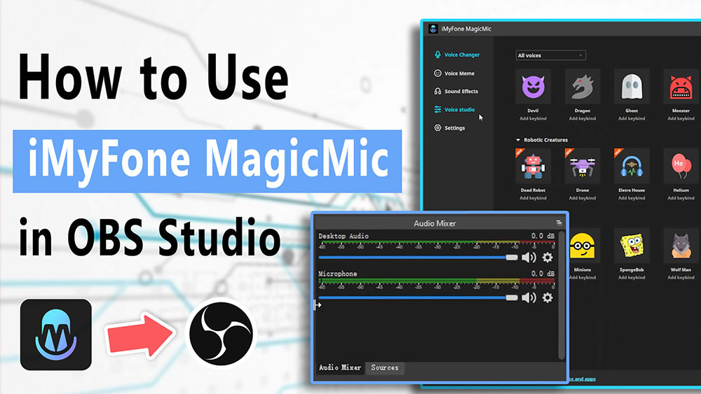 Real Time Voice Changer, Generator and Modulator MagicMic®
