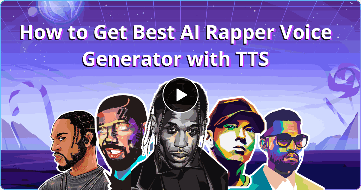 how to make AI rapper voice with text to speech rap generator