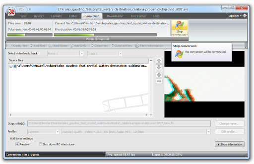 AXARA Media 2D to 3D Video Converter 