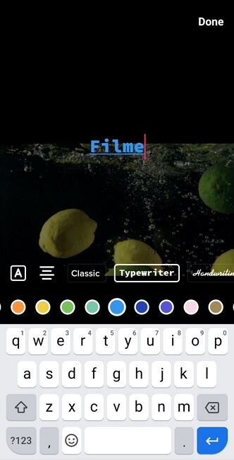 TikTok Color Font Sytle