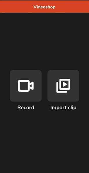 Videoshop Import Clip