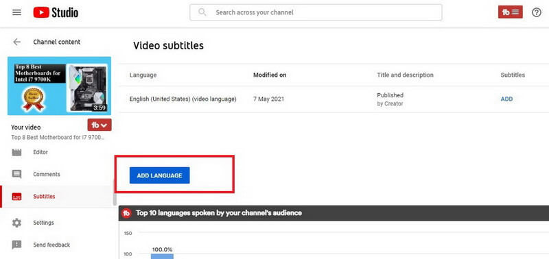 add final subtitles