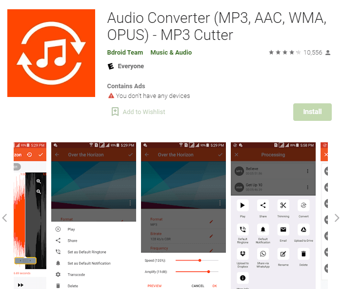 MP3 Converter for Android - Download the APK from Uptodown