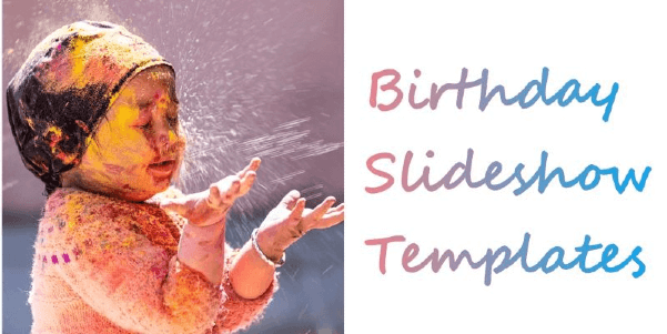 birthday slideshow templates