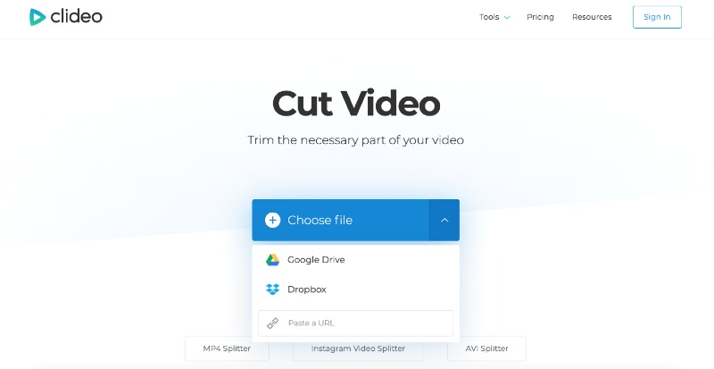 choose the file