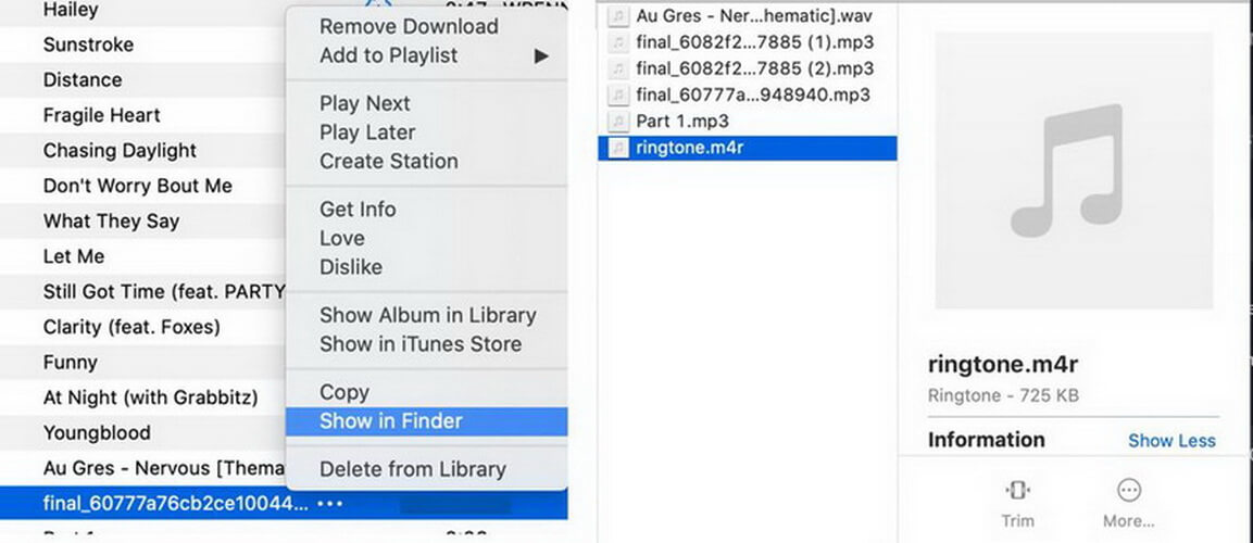convert file into m4r