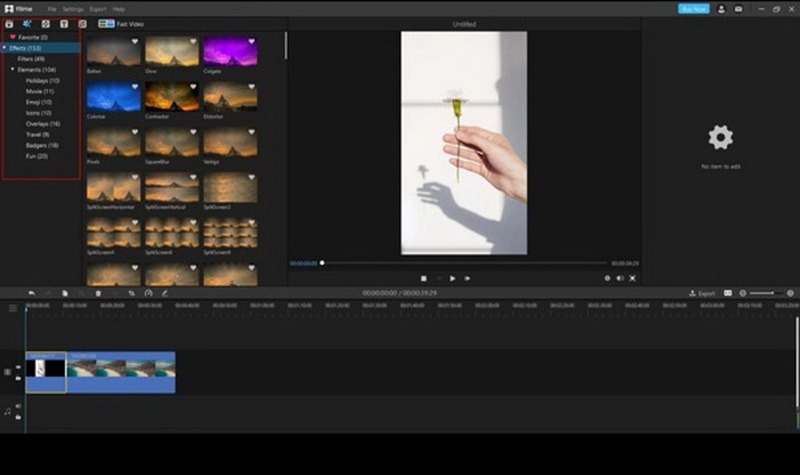 edit a video using iMyFone Filme step 3