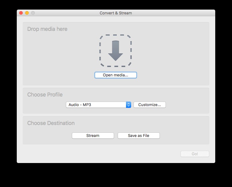 how to extract audio from video file in vlc for mac