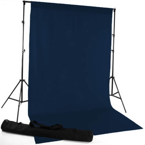 fabric backdrop idea