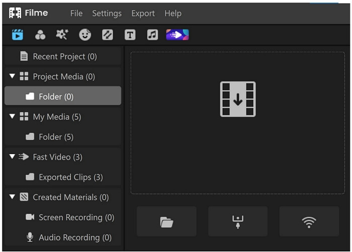 filme import options