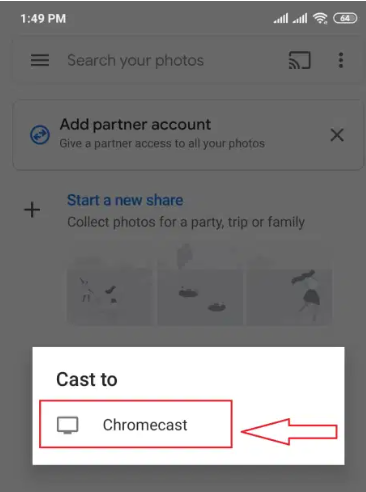 How to Cast Chromecast Photo