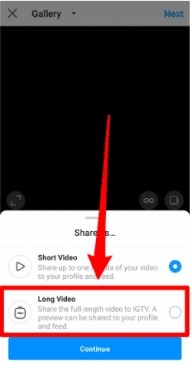 upload video to channel method 1