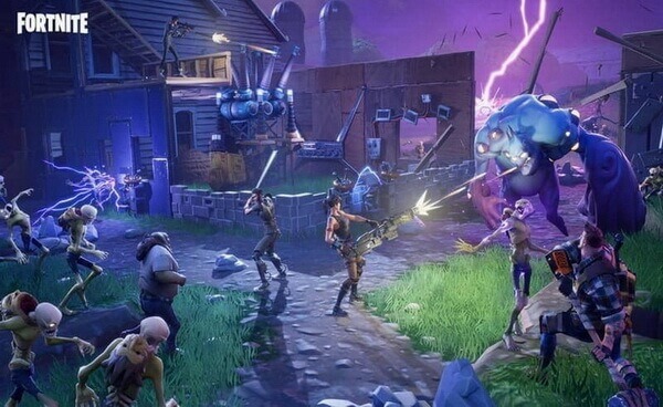 fortnite video game interface