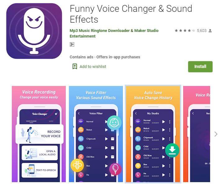 voicer celebrity voice changer