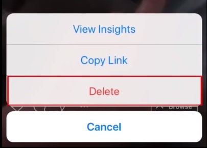 how to delete an igtv video2