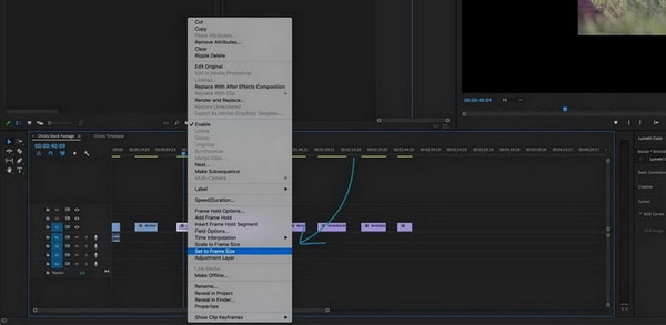 how to resize scale video in premiere 2