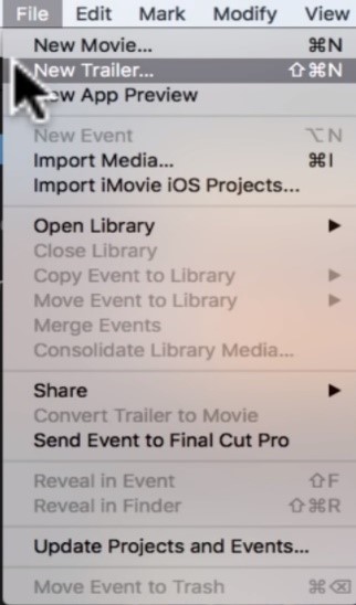 imovie new trailer