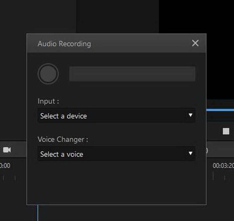 imyfone filme audio recording audio input