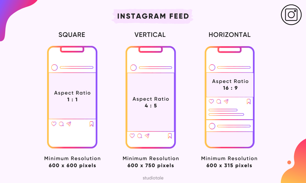 instagram feed video format new