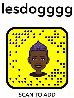 leslie jones snapcode