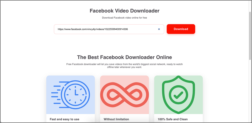 yt1s facebook video download online free