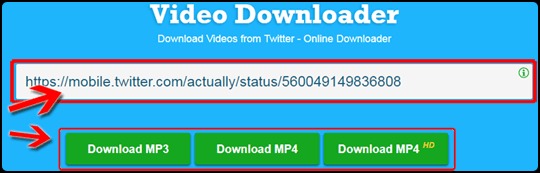 online video downloader for twitter