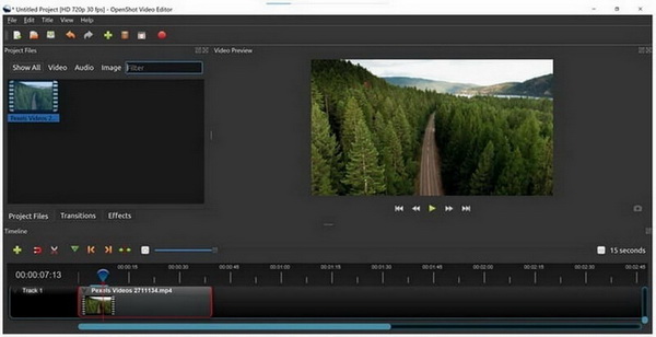 openshot video editor