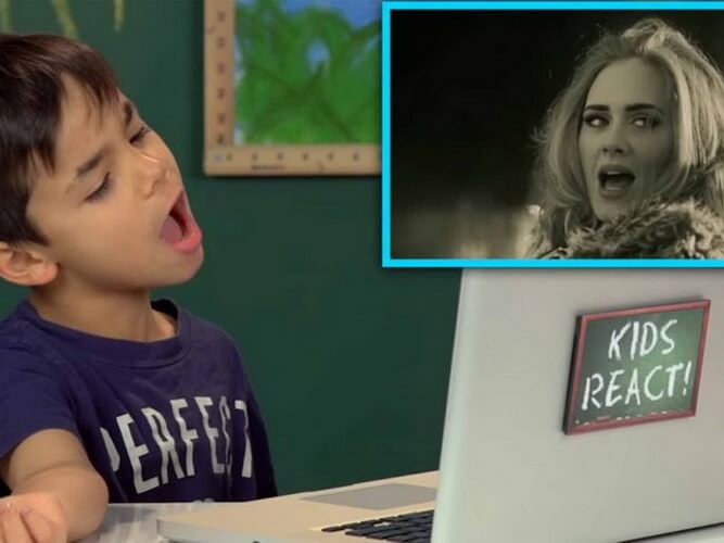 reactions kids video ideas