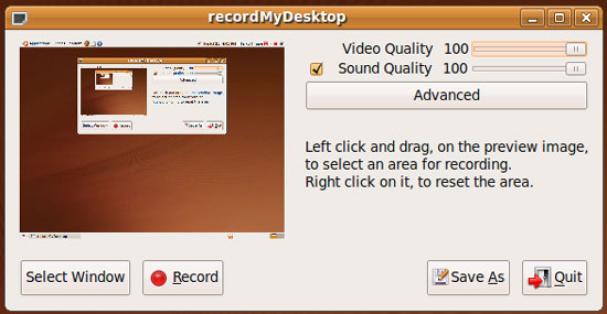 record my desktop