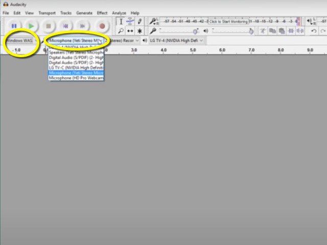 convert audio to video for facebook using audacity