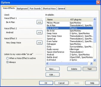 alt: scramby v2 options