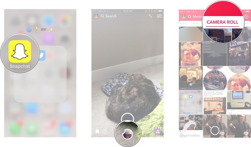 select camera roll