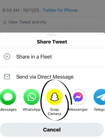 How to Post Twitter Videos on Snapchat [5 Simple Steps]
