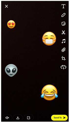 snapchat videos emoji