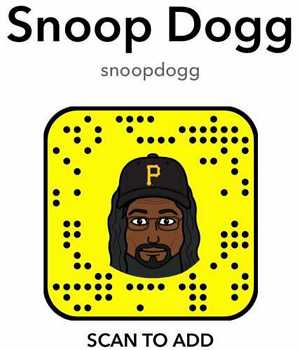 snoop dogg snapcode