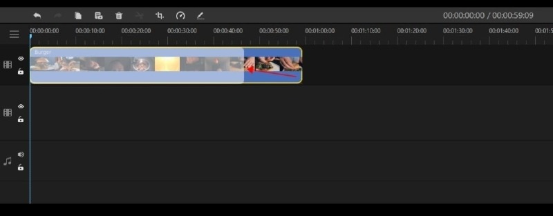 trim the video