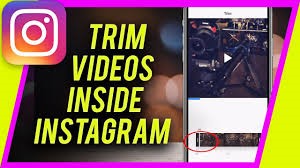 trim video on instagram