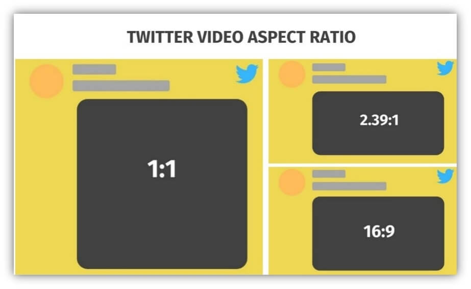 twitter video aspect ratios